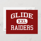 Carte Postale Glide - Raiders - Middle School - Glide Oregon (Devant / Derrière)