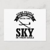 Carte Postale Glider Sayings | Idées Cadeaux Pilotes En Pleine C (Devant)