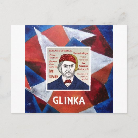 Carte Postale Glinka (Devant)