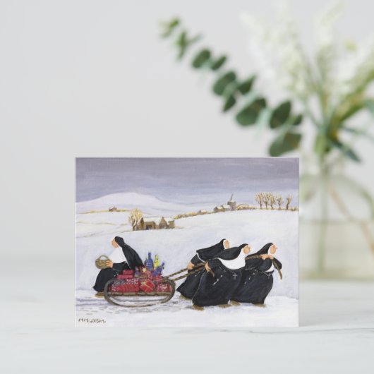 Carte Postale Glissade 2 (Debout devant)