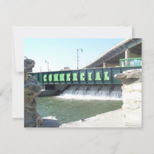 Carte Postale Glissade Commerciale