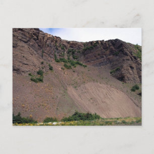 Carte postale Glissement de terrain 1