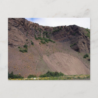 Carte postale Glissement de terrain 1