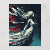 Carte Postale Glitch Fairy (Devant)