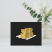 Carte Postale Glitch Food avoine gâteau (Debout devant)