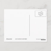 Carte postale Glitz "Argent" 'STAR' (Dos)
