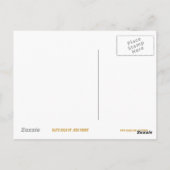 Carte postale Glitz "Gold" 'OMG ! ' (Dos)