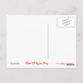 Carte postale Glitz UK (Dos)