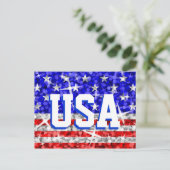 Carte postale Glitz USA 'USA' (Debout devant)