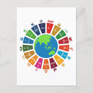 Carte Postale Global Goals 2030