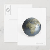 Carte Postale Globe (Devant / Derrière)