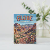 Carte Postale Globe Arizona (Debout devant)