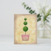 Carte postale Globe Topiary (Debout devant)