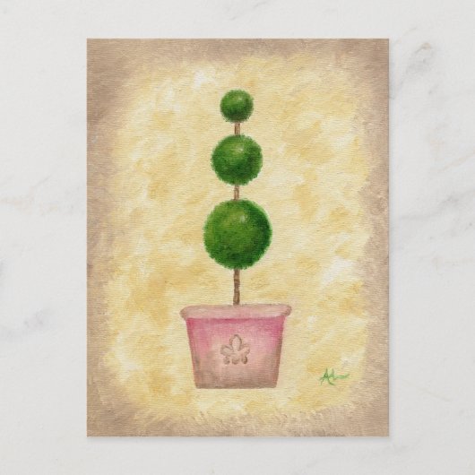 Carte postale Globe Topiary (Devant)