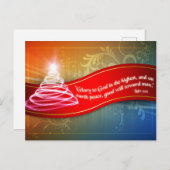 Carte Postale Gloire à Dieu (Devant / Derrière)