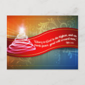 Carte Postale Gloire à Dieu (Devant)