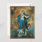 Carte Postale Gloire à l'annonce (Devant / Derrière)