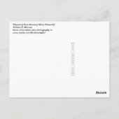 Carte Postale Gloire du Matin Bleu Céleste Gros Plan (Dos)