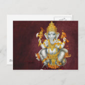 CARTE POSTALE GLOIRE GANESQUE (Devant / Derrière)