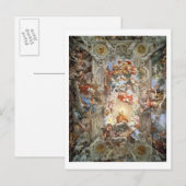 Carte Postale Glorification du règne du Pape Urbain VIII (156 (Devant / Derrière)