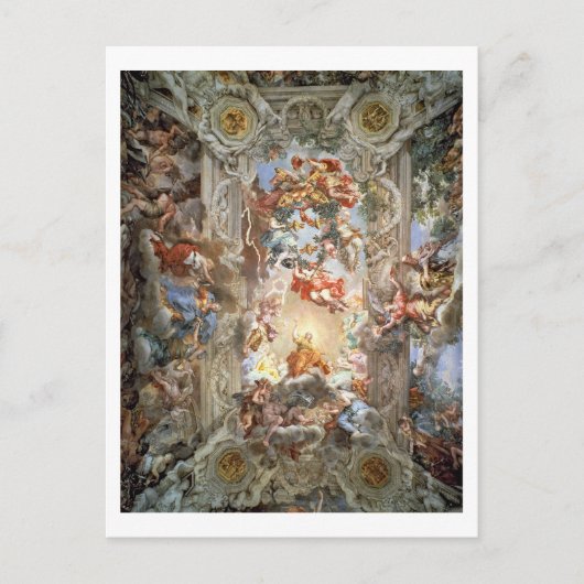 Carte Postale Glorification du règne du Pape Urbain VIII (156 (Devant)