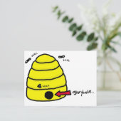 Carte Postale Gloryhole de ruche (Debout devant)