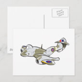 Carte Postale gloster meteor (Devant / Derrière)