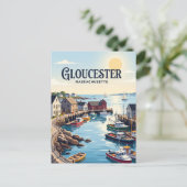 Carte Postale Gloucester, Massachusetts (Debout devant)