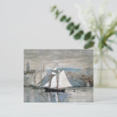 Carte Postale Gloucester Schooners Sloop Winslow Homer (Debout devant)