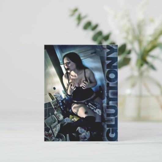 Carte Postale Gluttony (Debout devant)