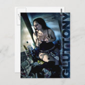 Carte Postale Gluttony (Devant / Derrière)