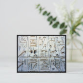 Carte Postale glyphes karnak (Debout devant)