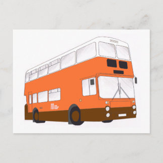 Carte Postale GMT Comtés du Nord Leyland Atlantean 1985