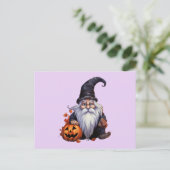 Carte Postale Gnom gnome Halloween (Debout devant)