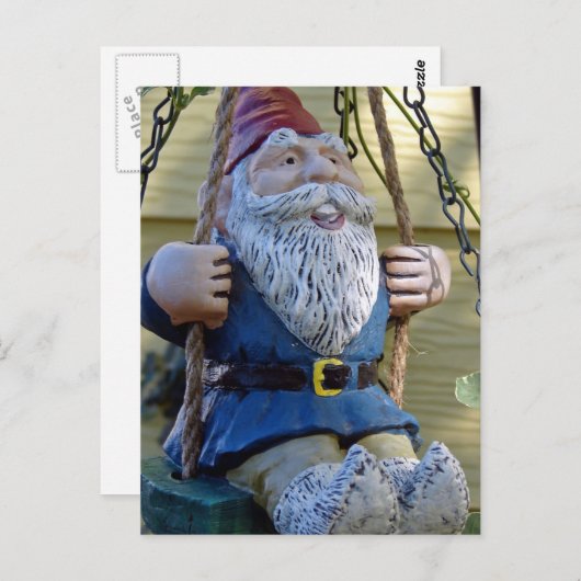 Carte Postale Gnome (Devant / Derrière)