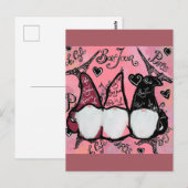 CARTE POSTALE GNOME (Devant / Derrière)