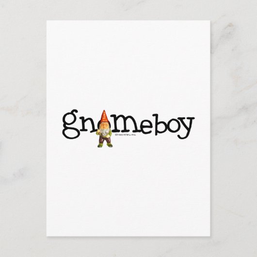 Carte Postale Gnome Boy (Devant)