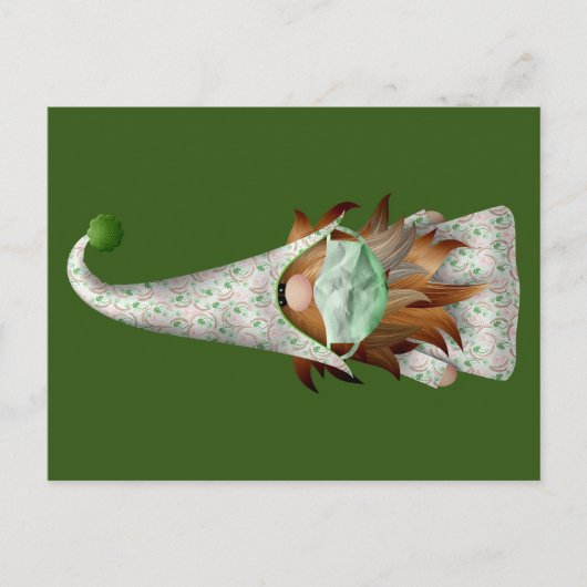 Carte postale Gnome Covid 19 (Devant)