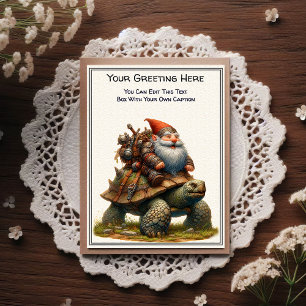 Carte Postale Gnome de toute occasion et livre d'histoires du gu