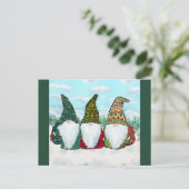 CARTE POSTALE GNOME IRLANDAIS (Debout devant)