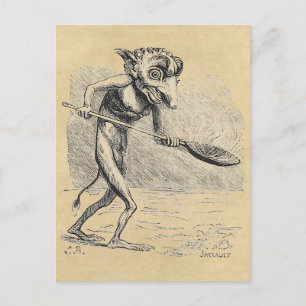 Carte Postale Gnome prend le cauldron
