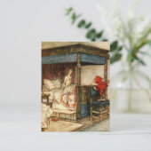 Carte Postale Gnome Surprise par Arthur Rackham (Debout devant)