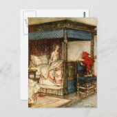 Carte Postale Gnome Surprise par Arthur Rackham (Devant / Derrière)