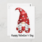 Carte Postale Gnome Valentine (Devant / Derrière)