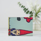 Carte postale Gnome Zombie Voyager (Debout devant)