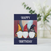CARTE POSTALE GNOMES (Debout devant)