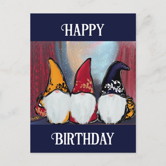CARTE POSTALE GNOMES (Devant)