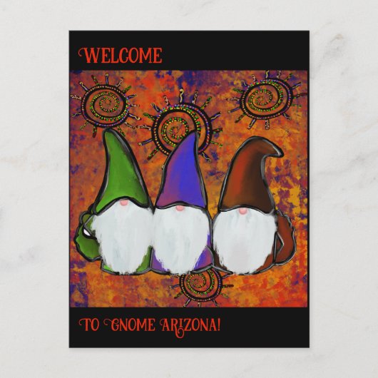 CARTE POSTALE GNOMES (Devant)