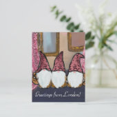 CARTE POSTALE GNOMES (Debout devant)