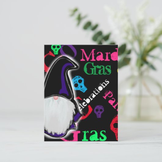 CARTE POSTALE GNOMES (Debout devant)